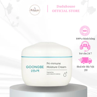 Kem dưỡng ẩm Goongbe Pri-mmune Moisture Cream cho bé từ sơ sinh 30ml/180ml Duduhouse