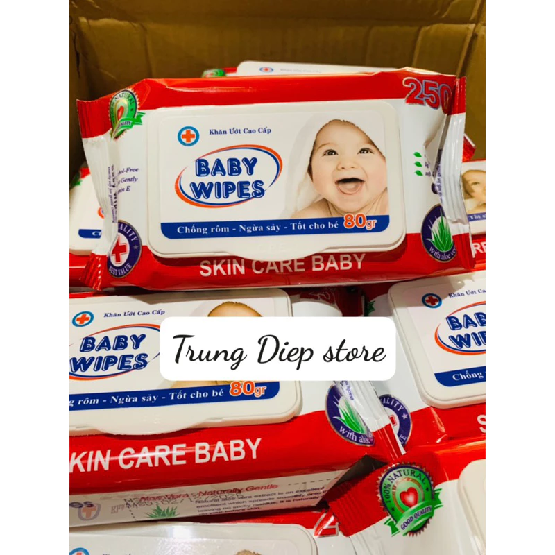 Combo 10 gói khăn ướt Baby Winpes 80g siêu tiết kiệm