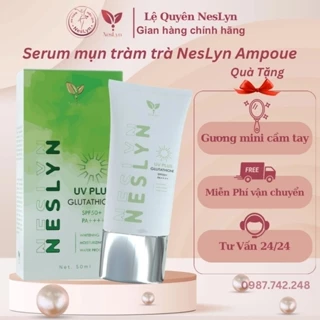 Kem chống nắng dưỡng trắng nâng tone Neslyn Glutathione SPF 50+++