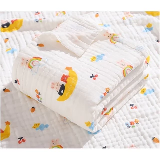 Khăn tắm cho bé khăn xô cotton 6 lớp khăn tắm xuất Nhật siêu mềm Thấm Hút Tốt An Toàn Cho Bé Sơ Sinh