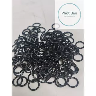 Ron cao su dày 2mm loại mềm, ID 3 -> 19 mm (10 pcs)