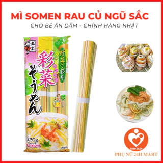 Mì somen rau củ Itsuki Nhật Bảngói 320g DATE T11/2026