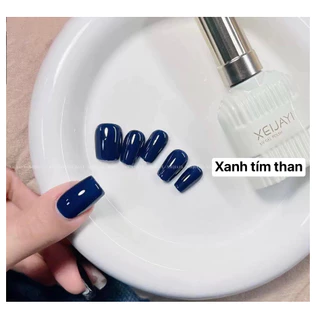 sơn gel xanh tim than XEIJAYI mã mới a