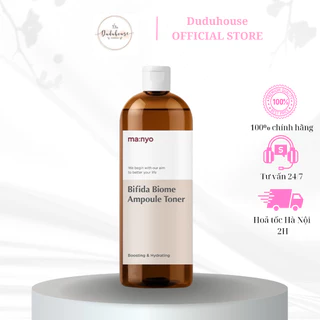 Nước hoa hồng Ma:nyo Bifida Biome Ampoule Toner Manyo 400ml Duduhouse