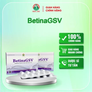 Betina GSV bổ sung vitamin B5, Vitamin H