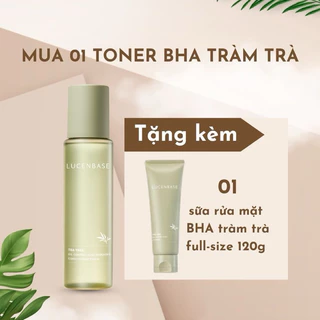 [Lucenbase] Mua 1 toner BHA tràm trà 150ml tặng kèm 1 sữa rửa mặt BHA tràm trà 120g