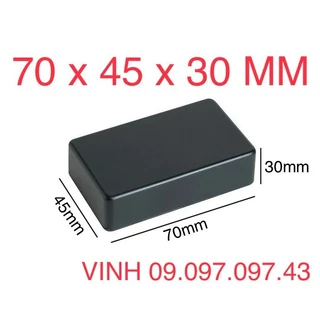 Hộp 70x45x30mm. Hộp nhựa đựng mạch điện tử