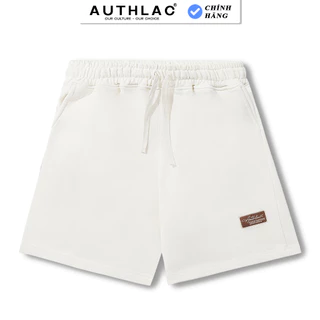 Quần Short Unisex AUTHLAC Basic Kem - Local Brand Chính Hãng