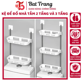 Kệ nhà tắm, Kệ nhựa inox đựng đồ đa năng siêu chịu lực M14 - Tráng Sứ Store