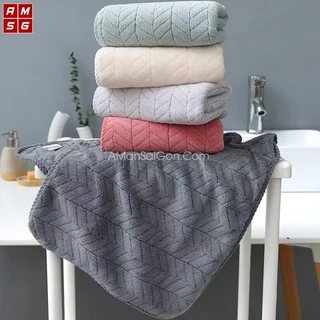 Khăn Lau Mặt Cao Cấp 35 x 75 CM, Khăn Mặt Siêu Mềm Mịn - Siêu Thấm Hút Nước