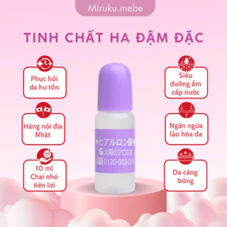 Serum cấp nước HA Nhật Bản 10ml [Hàng Air Nội địa]