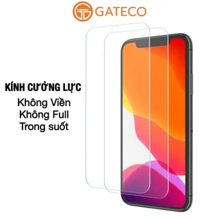 Kính cường lực iphone 14 pro max 15 pro 6 6s 7 8 7 plus xr xs max 11 Promax 12 13 trong suốt KHÔNG FULL màn kính-[TS]