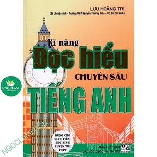 Sách - Kĩ năng đọc hiểu chuyên sâu Tiếng Anh