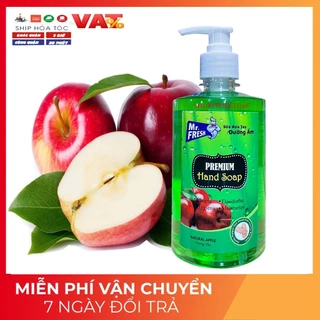 Nước rửa tay khử mùi Diệt khuẩn Mr.Fresh 500ml Hương Táo