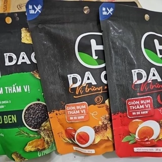 Snack da cá vị trứng muối 25G các vị