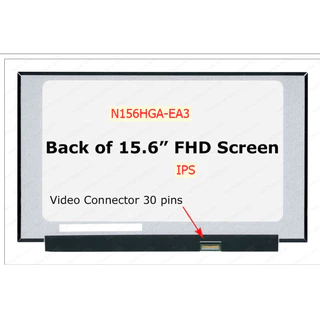 màn hình laptop 15,6 inch FHD ips 30pin tràn viền N156HGA-EA3 REV.C1(c2 c3 c4 c5 c6) mã NV156FHM-N4H