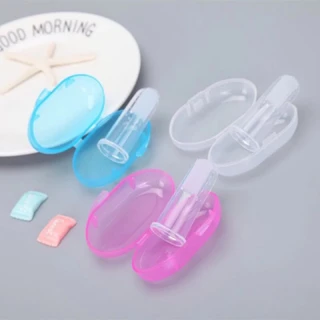 Dụng cụ rơ lưỡi silicone cho bé