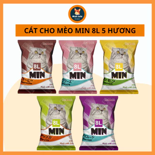 Cát vệ sinh cho mèo, Cát Min Túi 8L