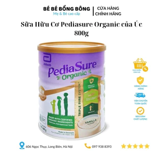 Sữa Hữu Cơ Pediasure Organic của Úc 800g