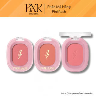 Phấn má hồng PINKFLASH chất phấn mịn màng tự nhiên không thấm nước