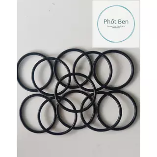 Ron cao su dày 2mm loại mềm, ID 20 -> 39 mm (10pcs)