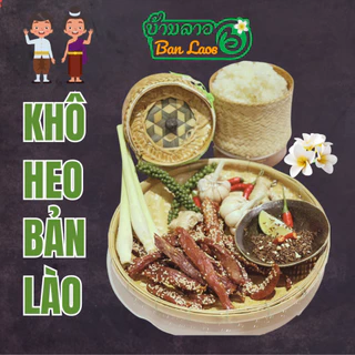 Khô heo gác bếp Bản Lào  | Khô heo rắc vừng| Snack ăn vặt, ăn kèm bữa sáng