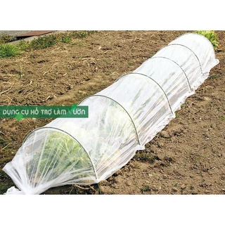 Màng nylon phủ trồng rau ăn lá khổ 2m dài 5 met làm màng che rau