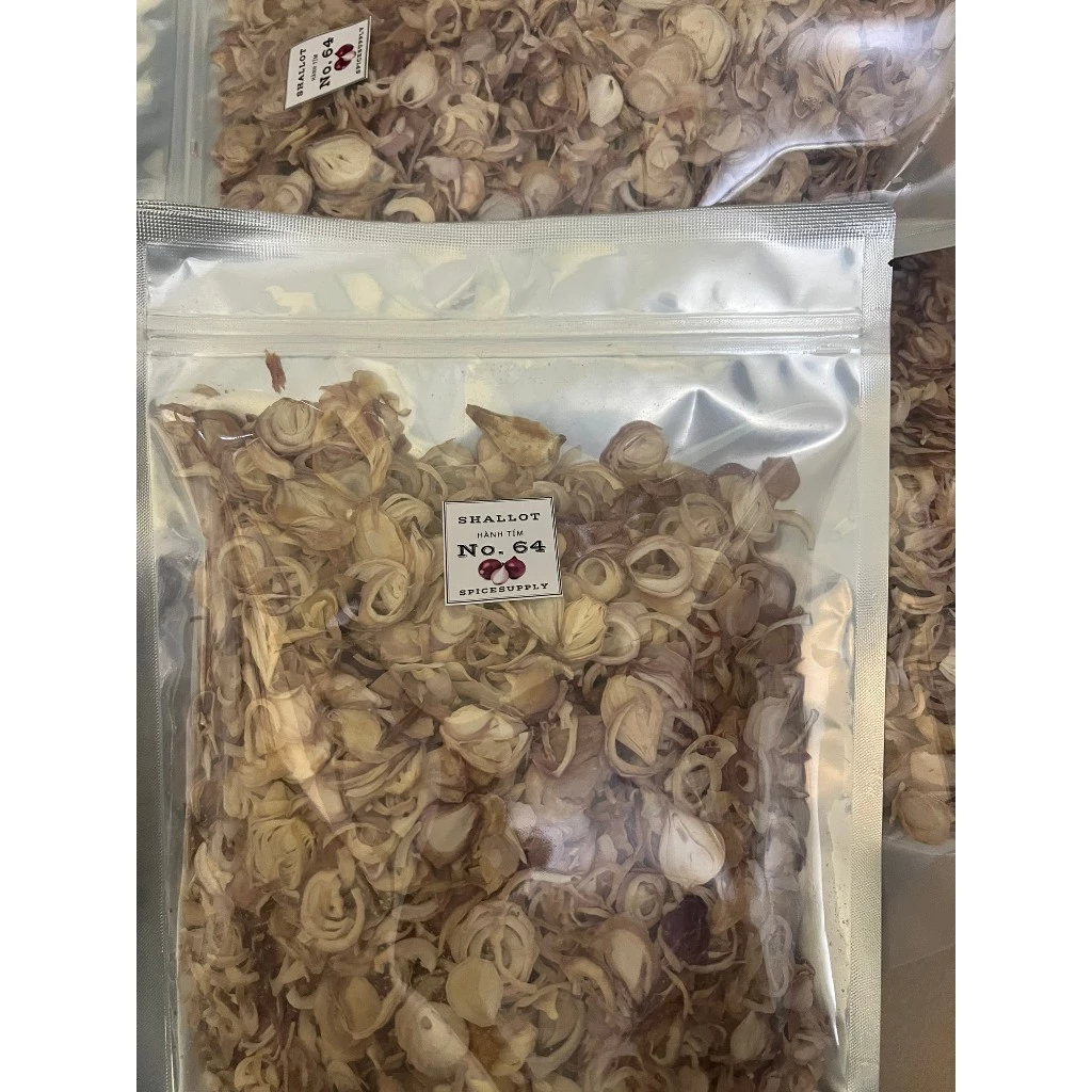 500g Shallot - Hành Tím sấy lát SPICESUPPLY Việt Nam hũ 25g