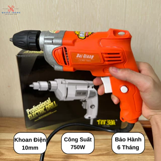 Máy Khoan Điện Nội Địa Công Suất 750w Đầu Kẹp 10mm Chuẩn Lõi Đồng Điện Máy Quyết Trang