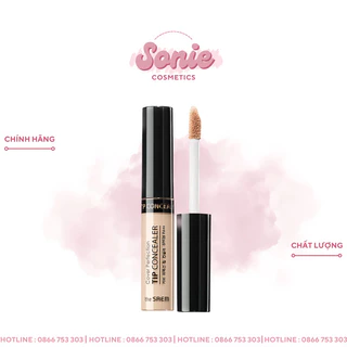 Che Khuyết Điểm The Saem Cover Perfection Tip Concealer 6.5g - Sonie Cosmetics