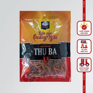 Thịt bò khô Thu Ba 200g  - Đặc sản Quảng Ngãi - (Túi)