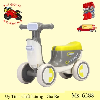 xe chòi chân cho bé 6288 có nhạc đèn cao cấp 2-5 tuổi