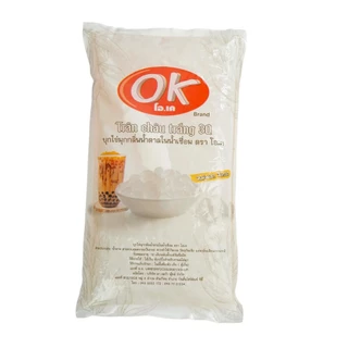 OK - trân châu 3Q / thạch 3Q OK trắng (giòn) - bịch 2kg