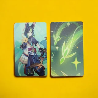 FREESHIP ⭐️ Thẻ Bài Genshin Impact - Nhân Vật Tighnari - Loại TCG - Cán Màng Chống Xước - Chất Liệu Giấy Cứng Giả Nhựa