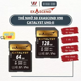 Thẻ nhớ UHS-II SD card V90 Exascend - Catalyst