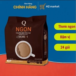 Cà Phê Sữa Hòa Tan Trần Quang 3in1 Ngon 480g(24gói x 20g)