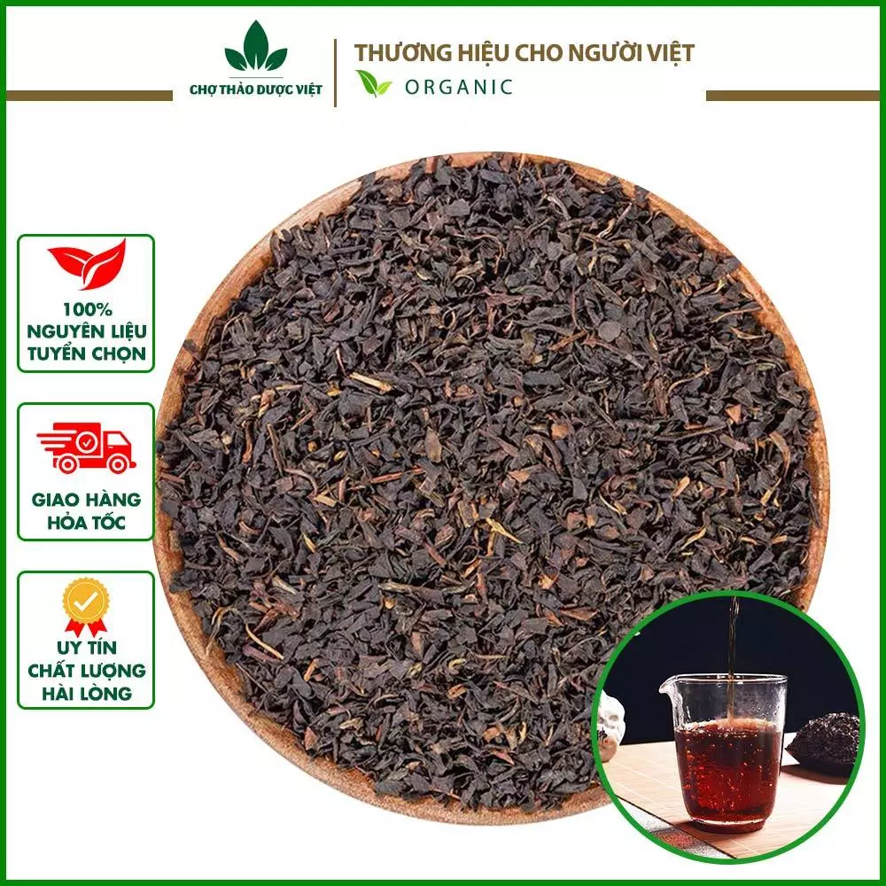 Trà đen nguyên chất 100g và các set nguyên liệu nấu trà sữa tự chọn - Chợ Thảo Dược Việt