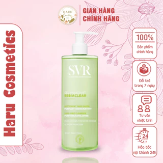 Sữa Rửa Mặt SVR Sebiaclear Gel Moussant Không Chứa Xà Phòng Cho Da Dầu Mụn, Da Được Làm Sạch 100%