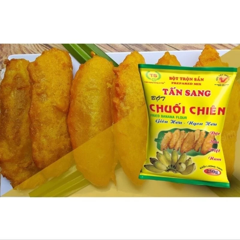 Bột chiên chuối chiên khoai đặc biệt Tấn Sang gói 250G