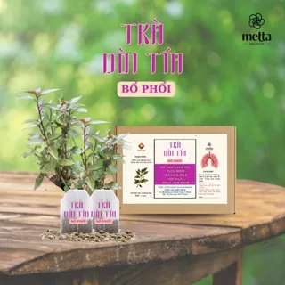 Trà dòi tía, cây thu.ốc dòi giúp bổ phổi, giảm ho, lợi tiểu, tiêu đờm, phục hồi phổi, 1 hộp/30 gói túi lọc tiện lợi