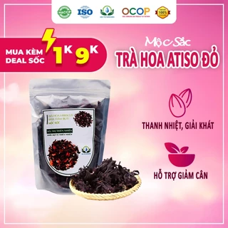 Trà Hoa Atiso Đỏ Sấy Khô 100G Siêu Thị Thiên Nhiên, Hibiscus, Dâm Bụt Mộc Sắc Hỗ Trợ Hạ Huyết Áp, Giảm Stress