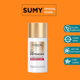 Kem chống nắng x20 thoáng da mỏng nhẹ LOreal Paris UV Defender Serum 50ml SPF 50++ - SUMY