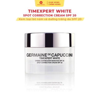 Kem Loại Bỏ Nám và Dưỡng Trắng Da Có SPF 20 Germaine de Cappucini - Timexpert White Spot Correction Cream SPF 20