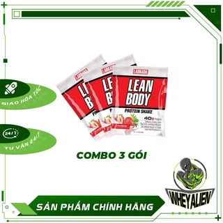 (COMBO 2 - 3 - 5 Gói) Lean Body Labrada Gói Dinh Dưỡng Thay Thế Bữa Ăn