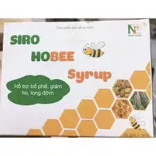 Siro Hobee Syrup bổ phế giảm ho long đờm hộp 30 gói SIRO HOBEE SYRUP ho thảo dược an toàn hiệu quả Ho Bê