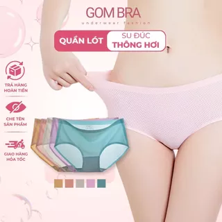 Quần lót nữ su đúc Gom Bra thông hơi thoáng mát, chất lanh mềm mại, mặt đáy kháng khuẩn - SA-1524