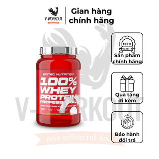 Whey Protein | 100% Whey Protein Professional 920G | Whey protein tăng cơ và duy trì cân nặng | SCITEC NUTRITION