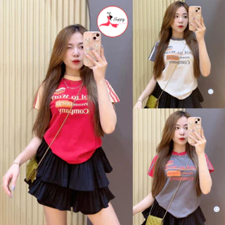 Áo Thun Dáng Ôm Nữ [Mã B39], Cotton Ôm Gọn Tôn Dáng [Cool To Work] Top Women