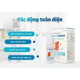 Xịt chống sâu răng trẻ em, giúp làm sạch miệng bảo vệ men răng chắc khoẻ MEDSTAND Babimoon (Chai 30ml) -  DH