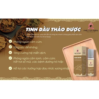 tinh dầu thảo dược (phúc tâm đường)( ko có vỏ )